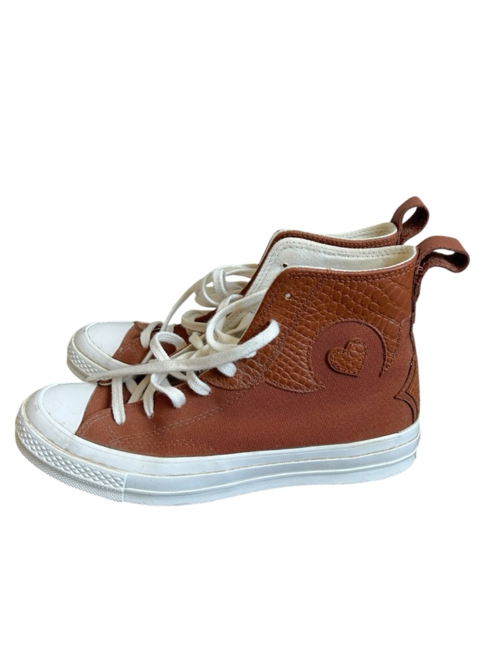 Converse Chuck 70 Western High Top Sneaker Womens 9 Mens 7 Brown - Picture 6 of 11